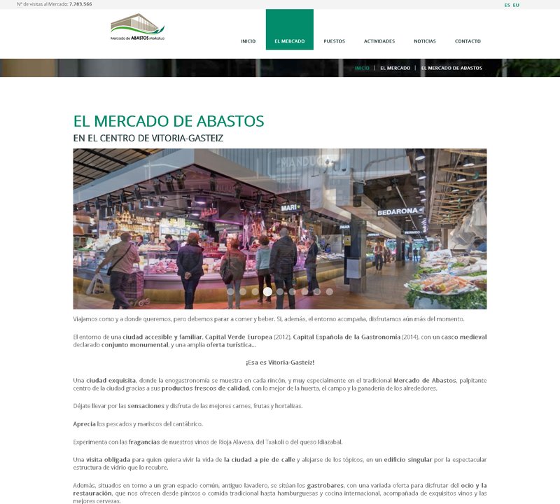 MercadoAbastos.eus - Interior